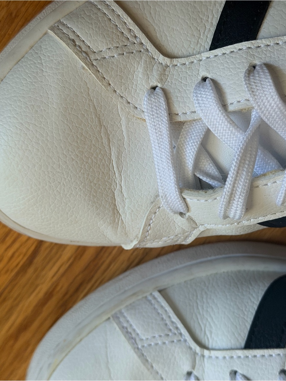 adidas White Athletic Sneakers - Picture 4 of 5